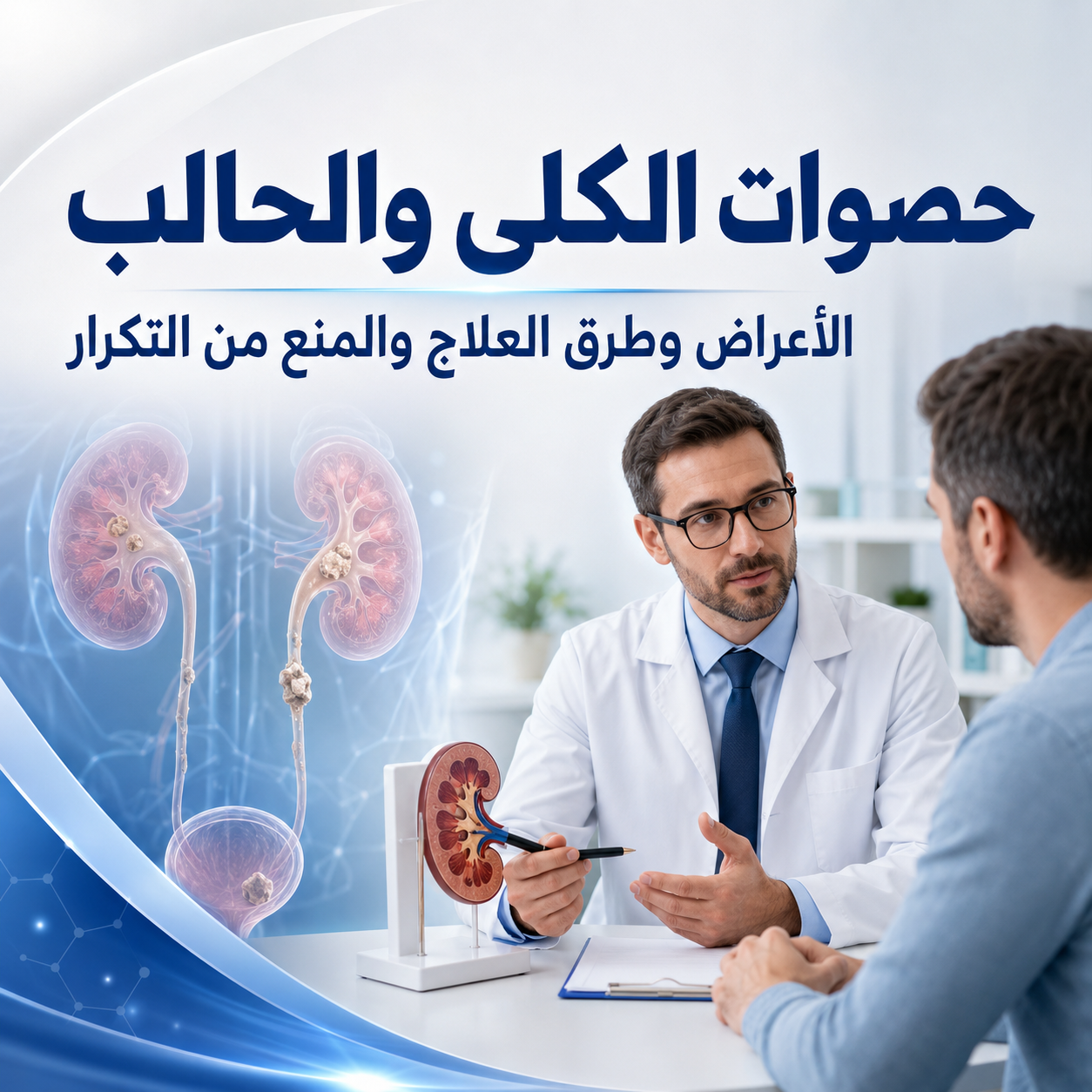 حصوات الكلى والحالب: الأعراض وطرق العلاج والمنع من التكرار